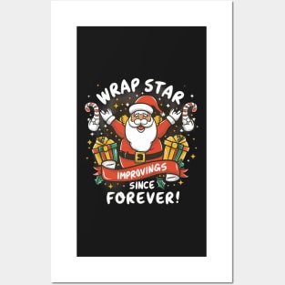 Wrap star improving gifts since forever Posters and Art